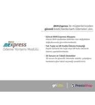 PrestaShop - BKM Express Ödeme Modülü