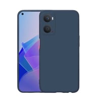 Coverzone Oppo A96 4G ?le Uyumlu K?l?f Z-Mara Lansman Vieri Tam Koruma Arka Kapak Kamera Koruma �?k?nt?l? P�r�zs�z Y�zey Lacivert