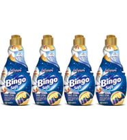 Bingo Soft Çamaşır Yumuşatıcı Konsantre 1440ML Lilyum (4 Lü Set)