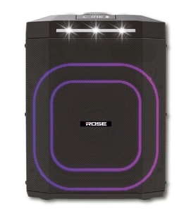 Rose HP-2120 Partybox Kablosuz El Mikrofonlu Sarjlı Bluetooth 8” Hoparlör