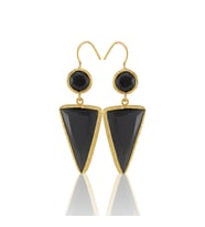 Kadir Jewellery 22 Ayar Altın Kaplama Kadın Sallantılı Küpe -El İşçiliği Ve Hipoalerjenik Küpe