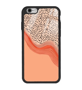 iPhone 6 Plus Nude Benekli Tasarımlı Glossy Telefon Kılıfı