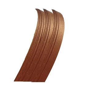 Hayal 3mm Bakır Renkli Quilling Kağıdı - 50'li sedefli