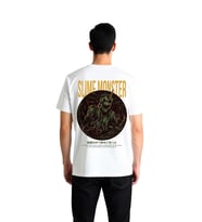 Erkek Slime Monster Grafik Baskılı Tişört %100 Pamuk Rahat Kesim Günlük Konforlu Modern Şık Zarif