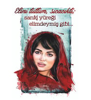 Yeşilçam Temalı Retro Ahşap Poster