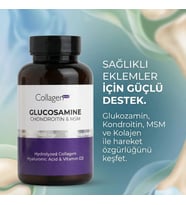 Collagen Forte Platinum Glucosamine, Chondroitin & Msm, Hidrolize Kolajen, Hyalüronik Asit Ve Vitamin D3, 90 Tablet