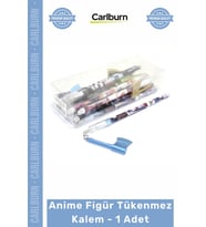 Özel Üretim Hediye Tasarım Model 8 Okul Ofis Kırtasiye Akıcı Yazım Anime Figür Tükenmez Kalem