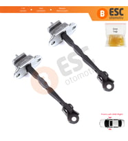 Toyota C-HR MK1 X1 AX10 AX50 2016-2024 68610F4030 İçin 2 EA Ön Sağ ve Sol Kapı Gergi Yayı