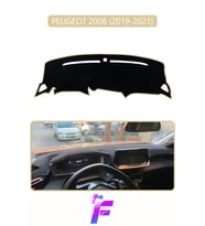 PEUGEOT 2008 (2019-2021) Uyumlu Torpido Örtüsü Yansıma Önleyici Tam Koruma Kolay Montaj J1