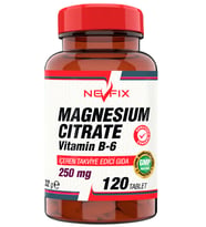 Magnezyum Citrate Magnesium Vitamin B6 120 Tablet