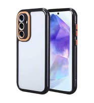 Galaxy A55 Kılıf Kamera Korumalı Renkli Kenar ve Çerçeve Tasarımlı Zore Vitamin Kapak