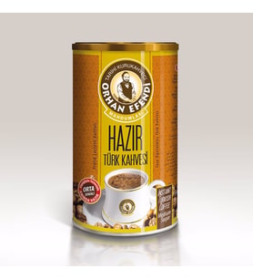 Altıncezve Orhan Efendi Hazır Türk Kahvesi Orta (Orta Şekerli) Teneke 250 Gr