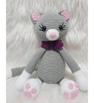 Amigurumi Kedi Uyku Arkadaşı