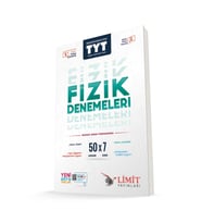 Limit Yayınları 2024 - 2025 Müfredat Yeni Nesil TYT FİZİK DENEMLERİ (Çok Renkli)
