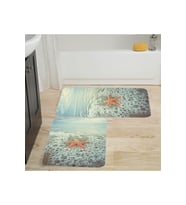 Eliana Home Baskılı 2'li Banyo Paspas Takımı RVG5003