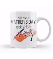 Mathers Day 2021 OUR FURST MATHER'S day TOGETHER Kupa Bardak Porselen