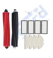 ROBOROCK Q5, Q5+, Q5 PRO,Q5 PRO+ UYUMLU 1 Ana Fırça 2 Yan Fırça 4 Filtre 4 Mop PKT-iasgf0000459