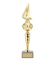 ODAK KUPA - Figürlü Kupalar - Yelken Figürlü Kupalar FG-075 C - 48 cm