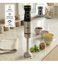 Sinbo SHB-7511 El Blenderi Paslanmaz Çelik Gövde, 2 Hız Ayarlı