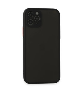 Apple iPhone 11 Pro Kılıf Montreal Silikon Kapak - Siyah