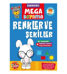 Etkinlikli Mega Boyama - Renkler ve Şekiller