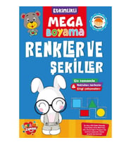 Etkinlikli Mega Boyama - Renkler ve Şekiller