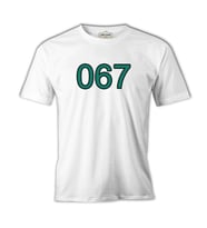 Squid Game - 067 Beyaz Erkek Tshirt