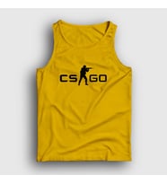 Presmono Unisex Sarı Logo V2 Oyun Counter Strike Cs Go Atlet 325188tt (Sarı)