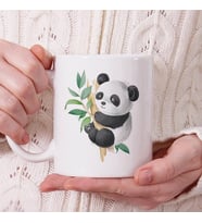 Cute Panda Tasarım Kupa Bardak