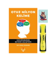 Otuz Milyon Kelime - Dana Suskind 9786058213241 Sarı Fosforlu Kalem - Not Defterli Seti
