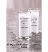 Kişiye Özel İsimli Sözlü İkili Rakı Bardağı Kadehi