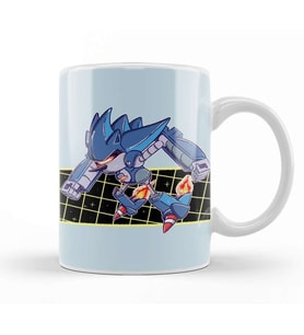 Mecha Sonic Kupa Bardak Porselen