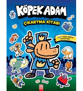 Köpek Adam Çıkartma Kitabı