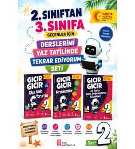 2.Sınıftan 3.Sınıfa Geçenler İçin Derslerimi Yaz Tatilinde Tekrar Ediyorum Seti -4