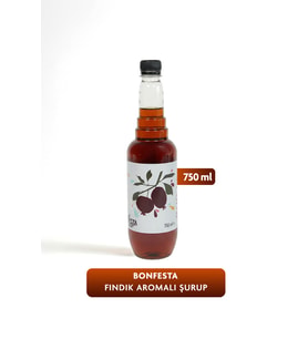 Bonfesta Fındık Aromalı Kahve ve Kokteyl Şurubu 750 ml