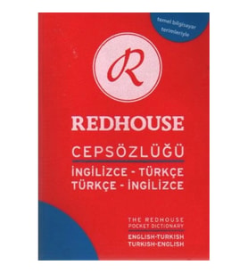 Redhouse Cep Sözlüğü İngilizce Türkçe Türkçe İngilizce (RS-004)