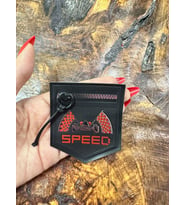 KABARTMA YAZILI ARMA DİKİŞ AKSESUARI 8X6 CM