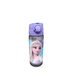 FROZEN PLASTİK MATARA 500ML LİLA