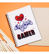 Gamer Oyuncu Tasarımlı Defter Kişiye Özel