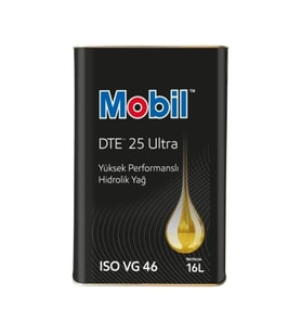 MOBIL DTE HYDRAULIC ZINC FREE 46 Üstün Hidrolik Yağ - 16 Lt.