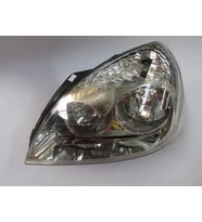 2002-2008 Renault Clio Sdhb Far Lambası Sol Elektrikli-Motorsuz Nikelajlı 5Fişli (H1-H7)(Ayfar) (Ade