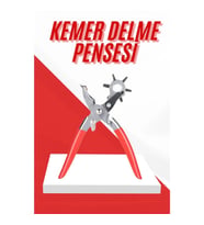 Mey İthalat® Kemer Delme Pensesi 6 Farklı Boyutta Kemer Delici Ev Deri Kemer
