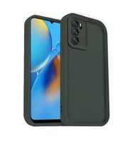 Coverzone Oppo A16 ile uyumlu K?l?f Parlak Tek Renkli Y�zey Dayan?kl? Malzeme & Tam Koruma Redolent K?l?f Ergonomik Kavrama Kolay Eri?im Kapak Koyu Ye?il