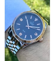 Limited Edition Master Series Çelik Jübile Kordon Erkek Kol Saati Bileklik Hediyeli (Rose - Gold)