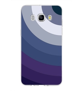 Samsung Galaxy J5 2016 Kapak Renk Cümbüşü Tasarımlı Şeffaf Silikon Kılıf