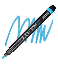 TOUCH OPAQUE SU BAZLI MARKER KALEM 0.8-1.3mm - FINE PACK LIGHT BLUE 12 - SH8613003-2006