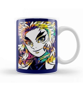 Rengoku Kyojuro Rengoku Demon Slayer Kupa Bardak Porselen