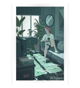Retro Video Oyunu Tablo Ahşap Poster Dekoratif