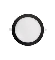 CATA CT-5125B 6W Slim Led Panel siyah kasa yuvarlak aydınlatma Armatür Soğuk Beyaz 6400K ışık