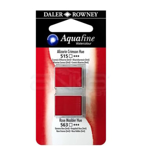 Daler Rowney Aquafine Sulu Boya Tablet 2li Alizarin Crimson-Rose Madder